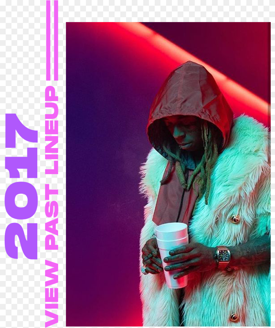Music Branding Design Lil Wayne, Clothing, Coat, Adult, Person Free Png Download