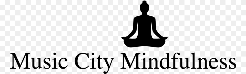 Music City Mindfulness Logo Black, Gray Png Image