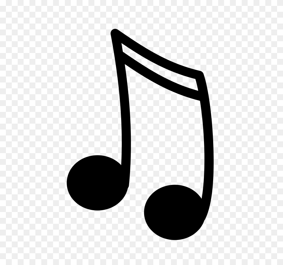 Music Clip Art Images, Gray Png Image