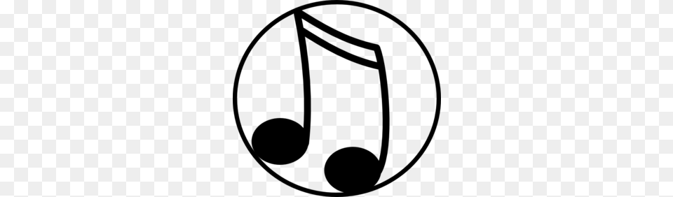 Music Clipart, Gray Free Transparent Png