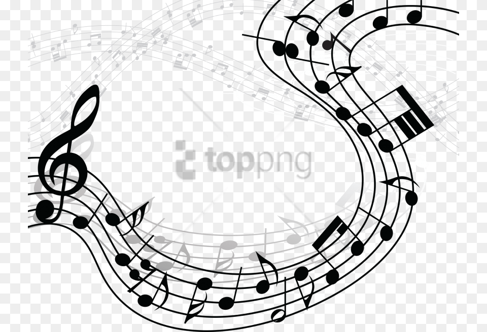 Music Clipart Clear Background Music Notes Gif, Amusement Park, Fun, Roller Coaster Free Transparent Png