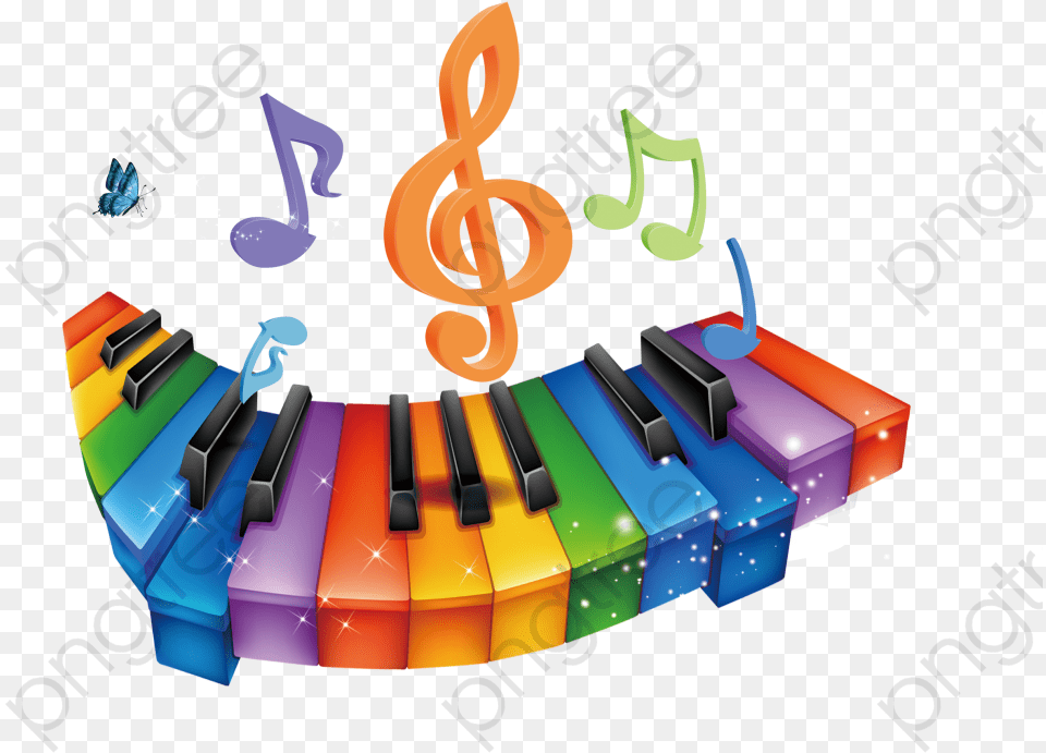 Music Clipart Colored Musique Render, Musical Instrument, Dynamite, Weapon Png Image