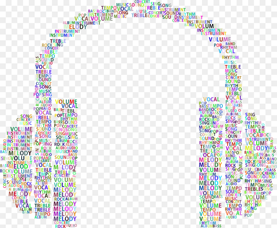 Music Clipart Transparent Clear Background Headphones, Art, Arch, Architecture Png