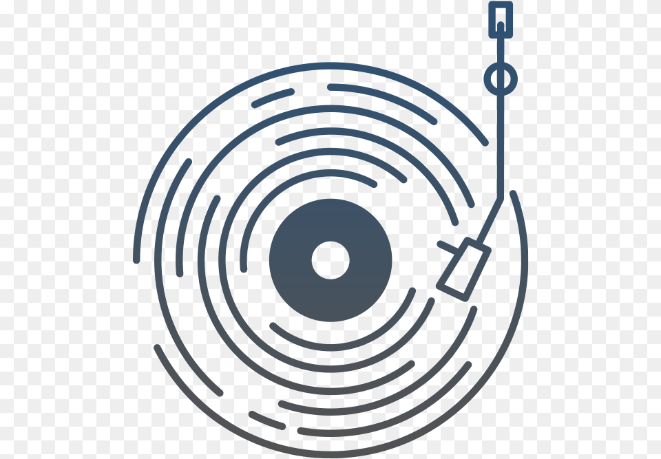 Music Connection Record Store Vertical, Spiral, Disk Free Png