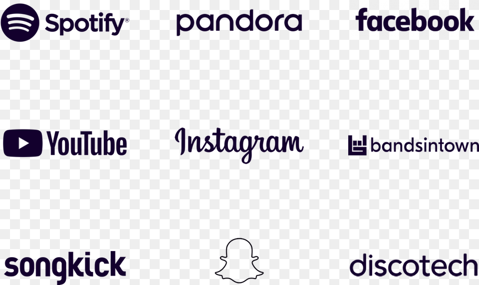 Music Distribution Music Platform Logos, Purple, Text, Blackboard Png Image