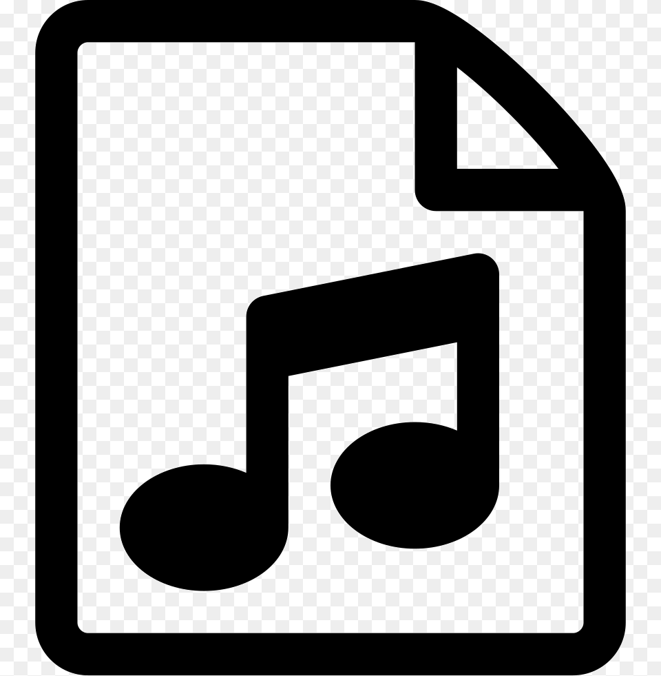 Music Document Song Audio Icon, Symbol, Number, Text, Sign Free Transparent Png