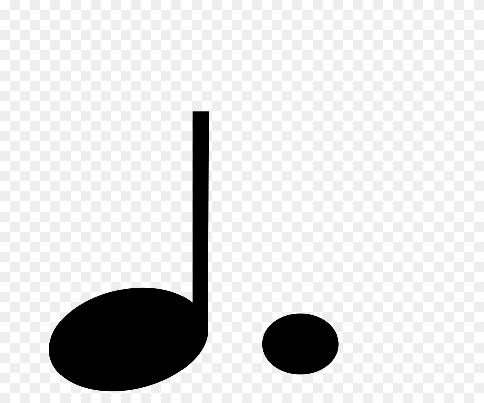 Music Dottednote, Gray Free Png Download