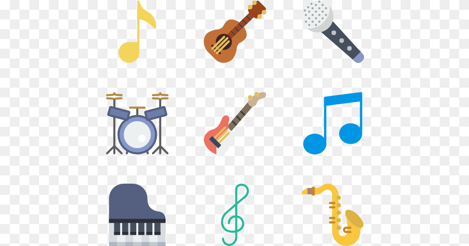 Music Elements 70 Icons Music Instrument Icon, Guitar, Musical Instrument, Electrical Device, Microphone Free Png Download