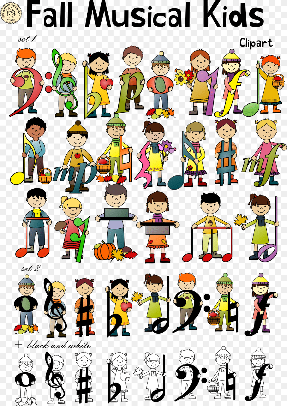 Music Fall Clipart, Book, Comics, Publication, Baby Png Image