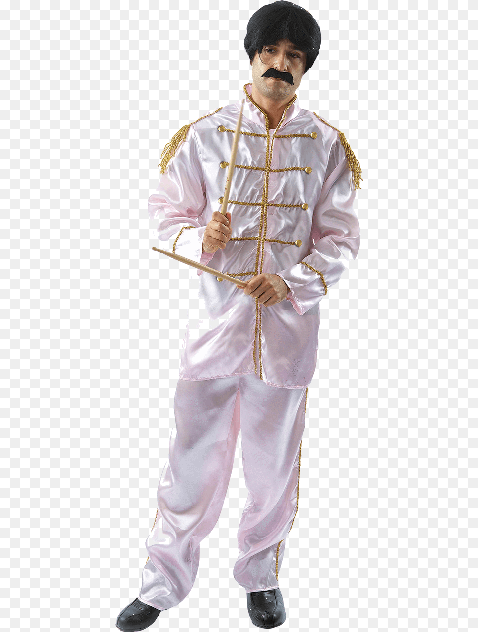 Music Fancy Dress U0026 Pop Star Costumes U2013 Simply Sgt Pepper Pink Costume, Clothing, Person, Adult, Male Free Png