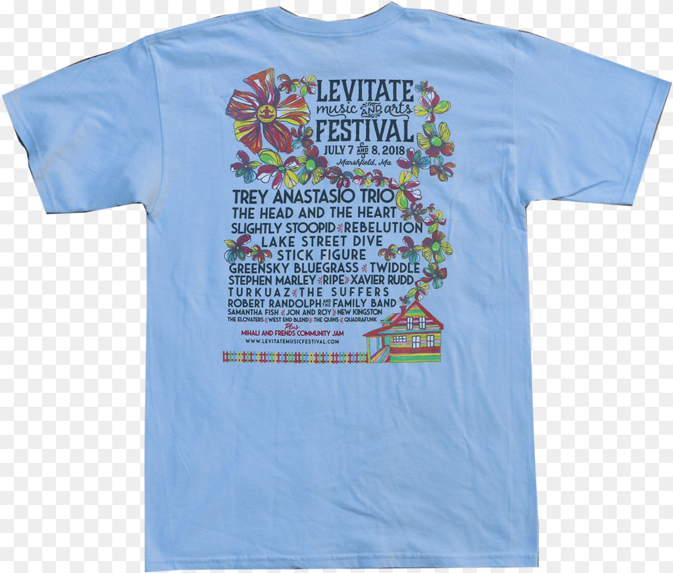 Music Festival Tee Active Shirt, Clothing, T-shirt Free Png Download
