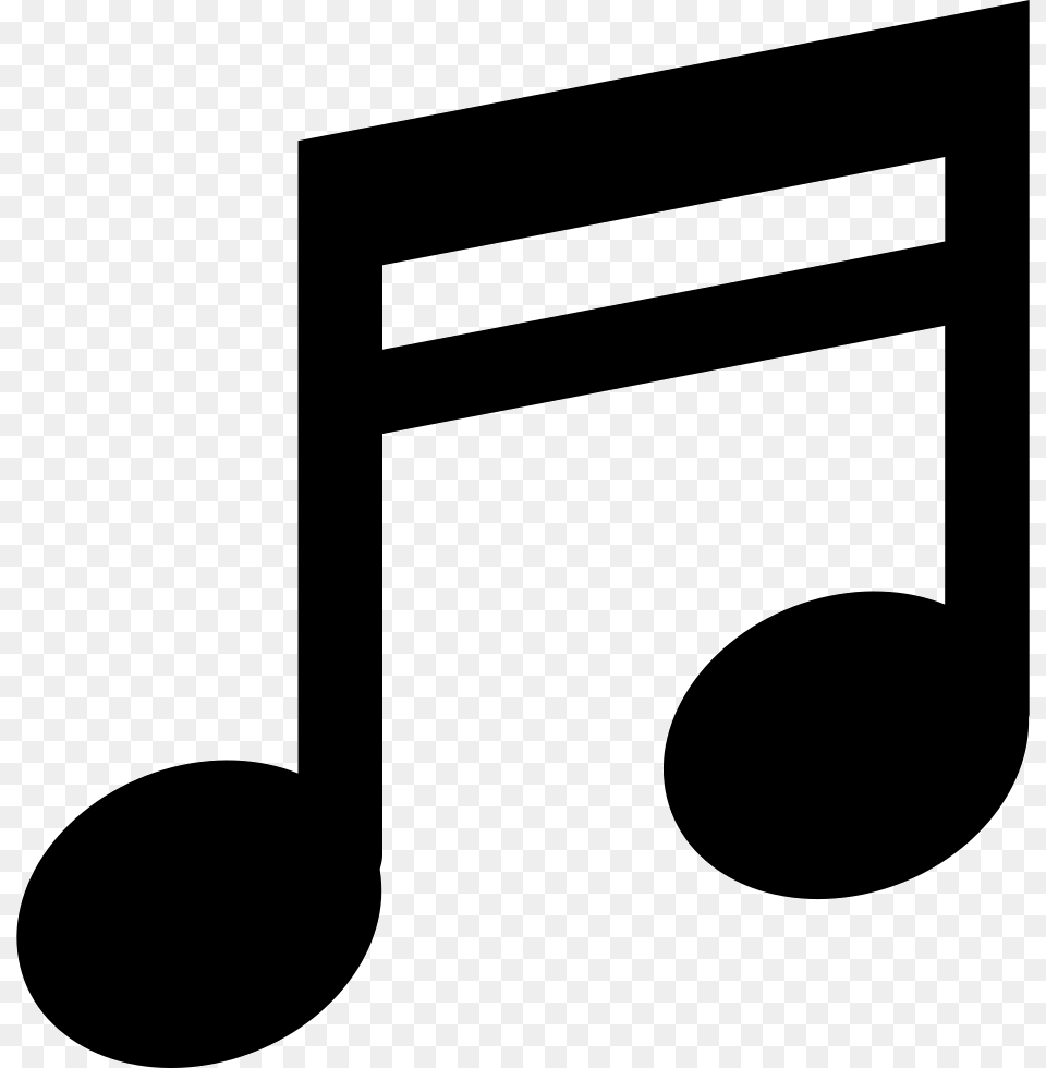 Music Film And Television Quaver Sign, Carriage, Transportation, Vehicle, Stencil Free Png