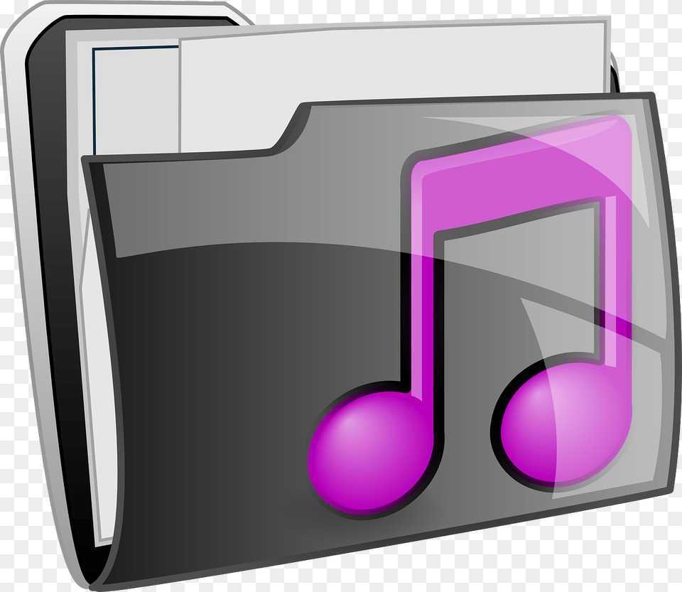 Music Folder Icon Clip Art Art Folder Icon For Music, Electronics, Mailbox Free Png