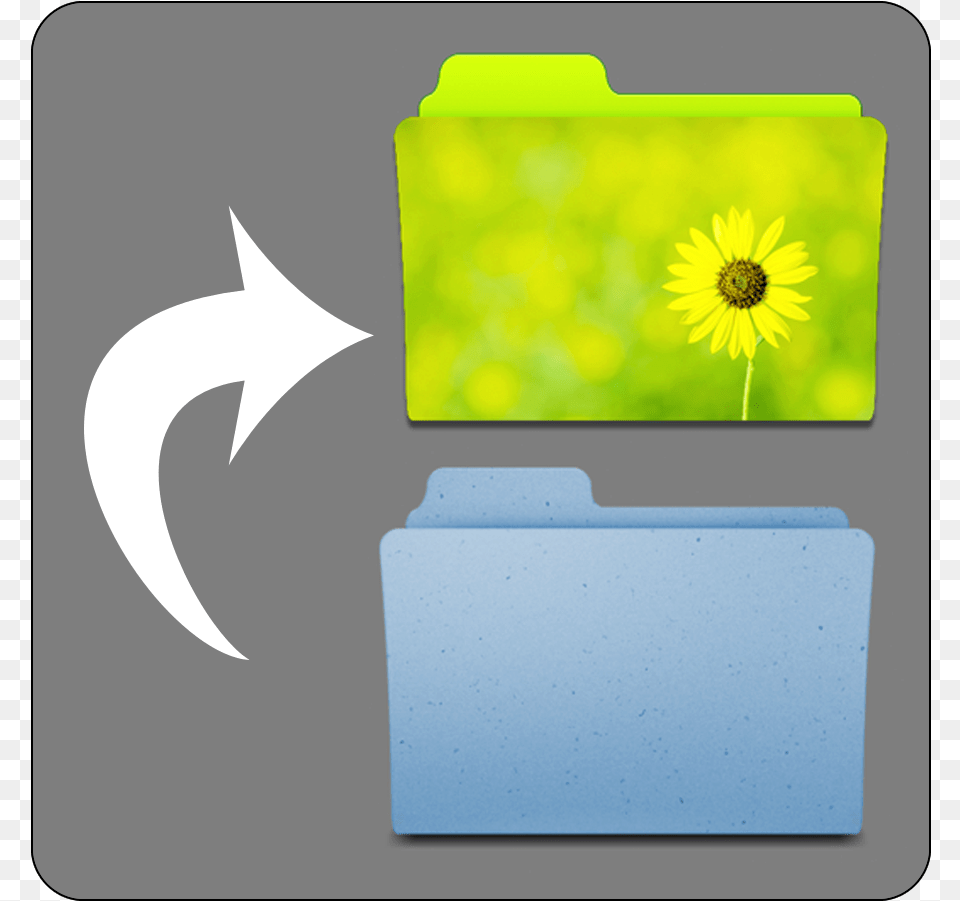 Music Folder Icon Mac Sunflower, File, Flower, Plant, File Binder Png Image