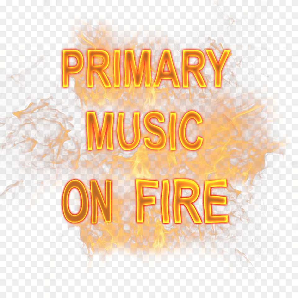 Music Has Always Been My Passion Calligraphy, Fire, Flame, Bonfire Free Transparent Png