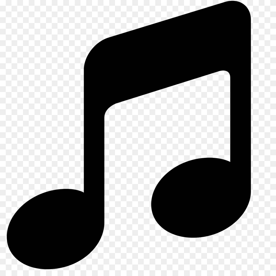 Music Icon, Gray Png Image