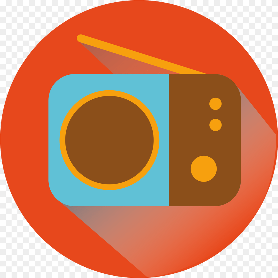 Music Icon Radio With Transparent Background Radio Music, Disk Png Image