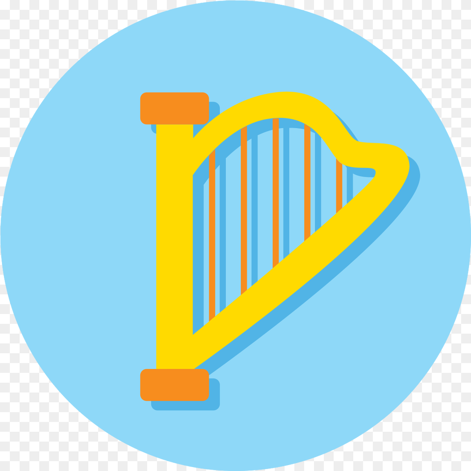 Music Instrument Icon Harp Vertical, Musical Instrument, Hot Tub, Tub Png Image