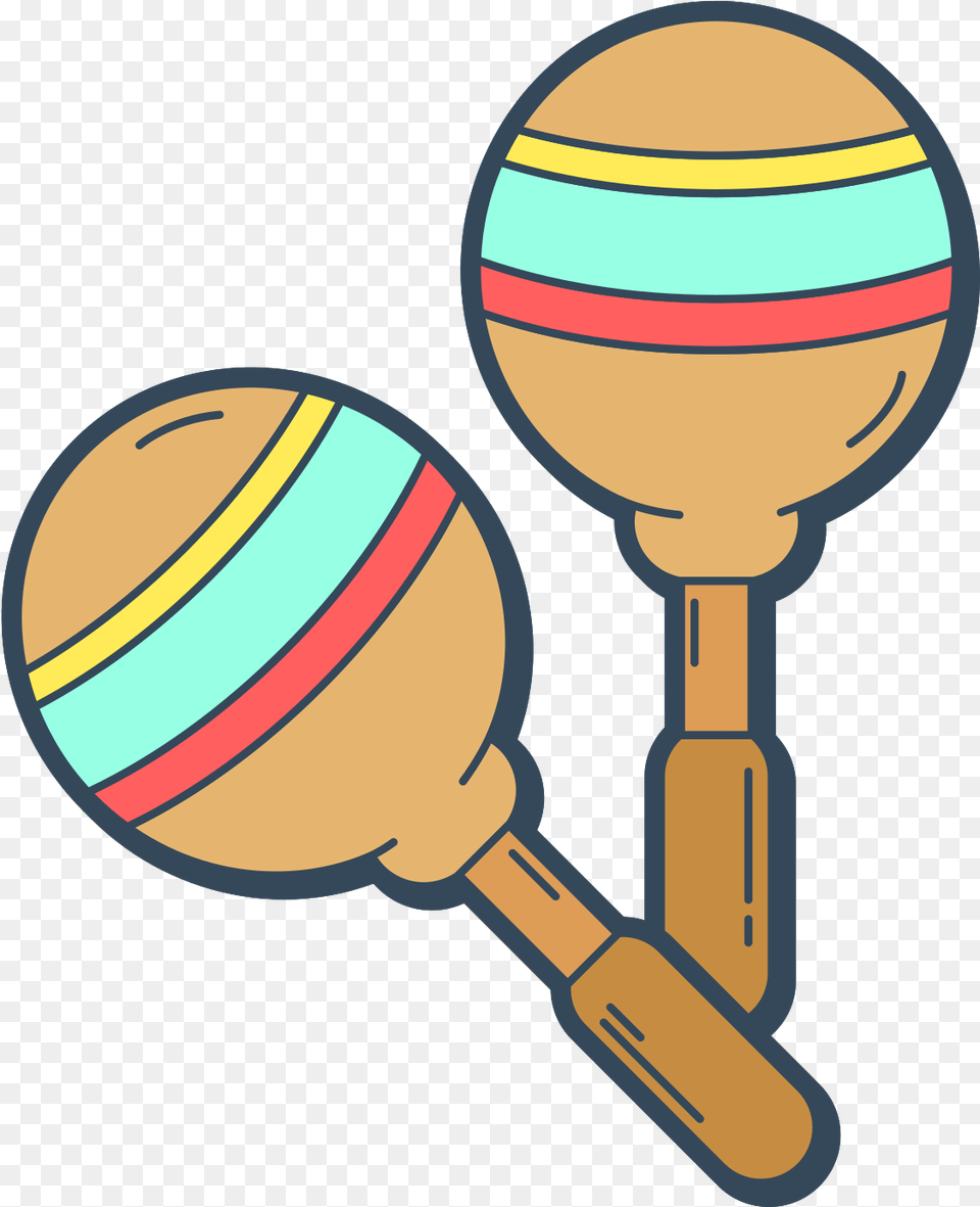 Music Instrument Maracas Baby Toys, Maraca, Musical Instrument, Toy Free Transparent Png