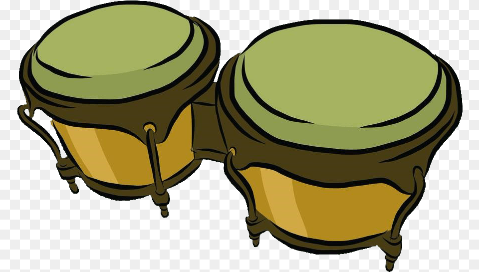 Music Instruments Clipart Conga Musical Latin Bongos Cartoon, Drum, Musical Instrument, Percussion, Animal Png Image