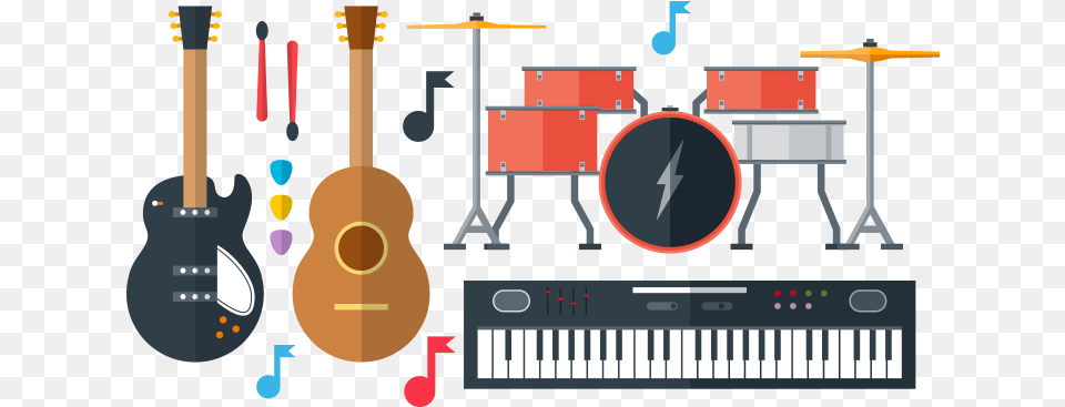 Music Instruments Kids Musical Instruments Clipart, Guitar, Musical Instrument Png