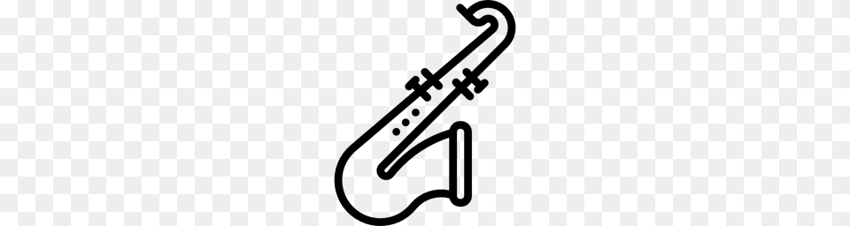 Music Jazz Saxophone Musical Instrument Sax Wind Instrument, Gray Free Transparent Png