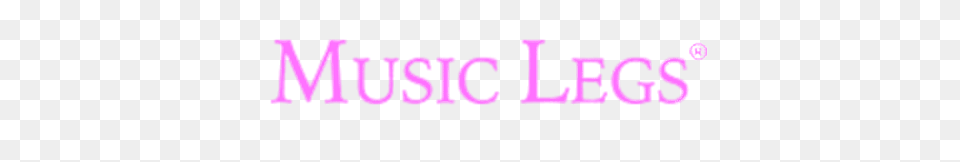 Music Legs Logo, Purple, Text Png