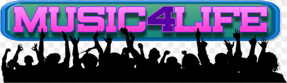 Music Life Logo, Concert, Crowd, Person, Light Free Png Download