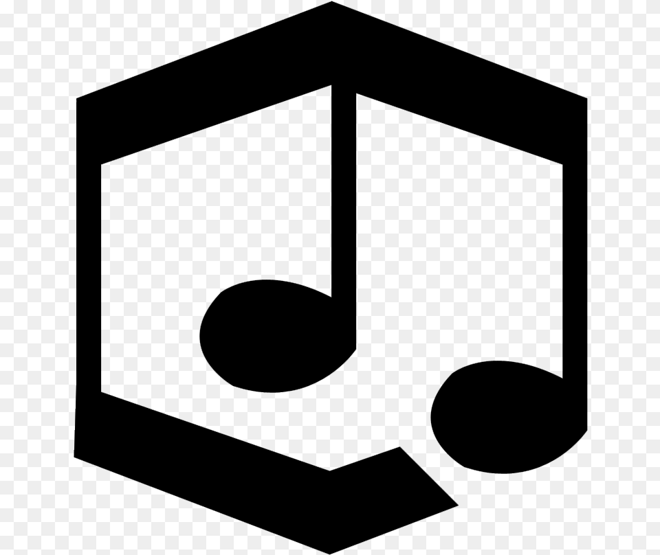 Music Logo Transparent, Gray Free Png