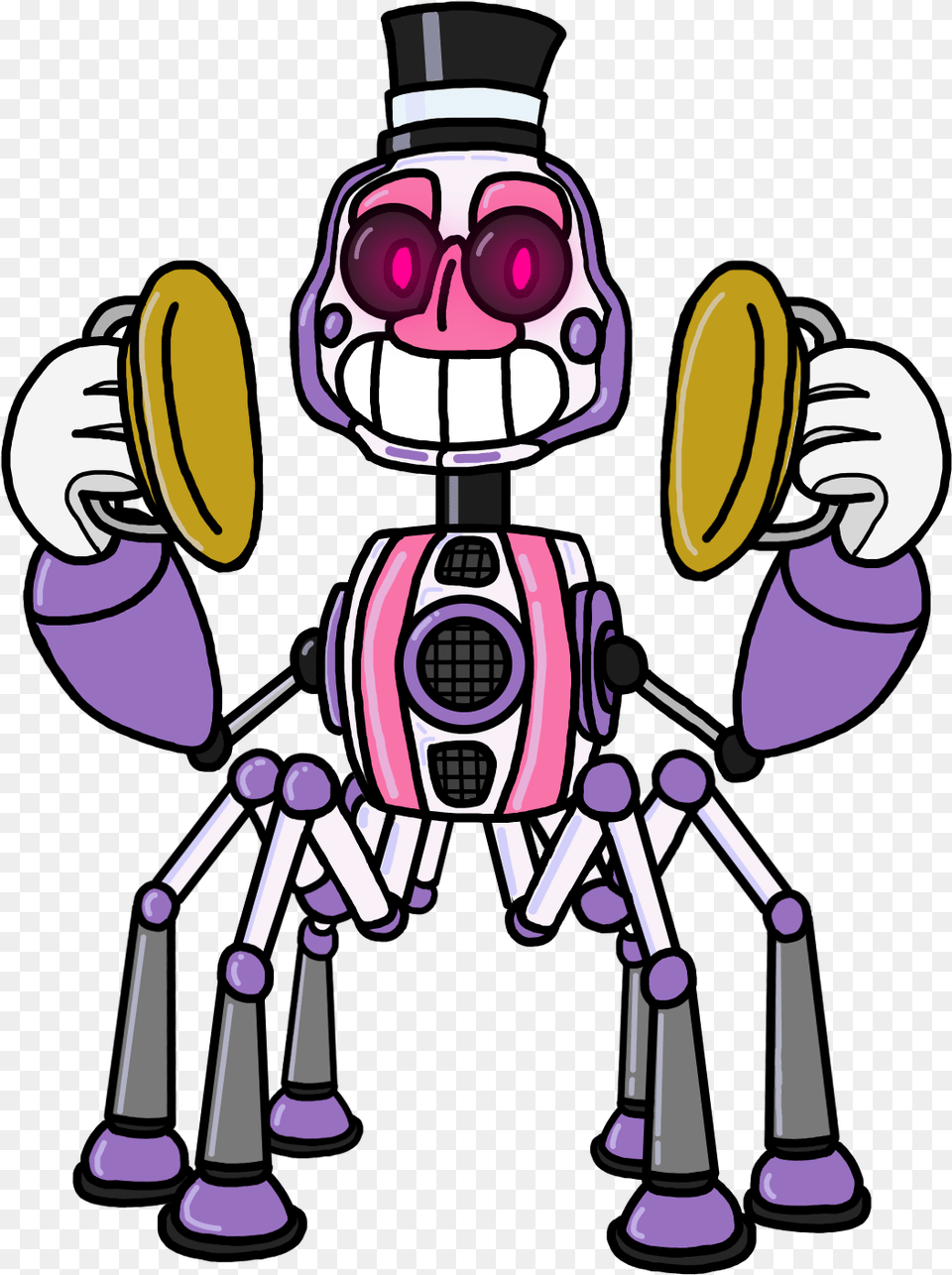 Music Man Fnaf, Purple, Person, Face, Head Free Transparent Png