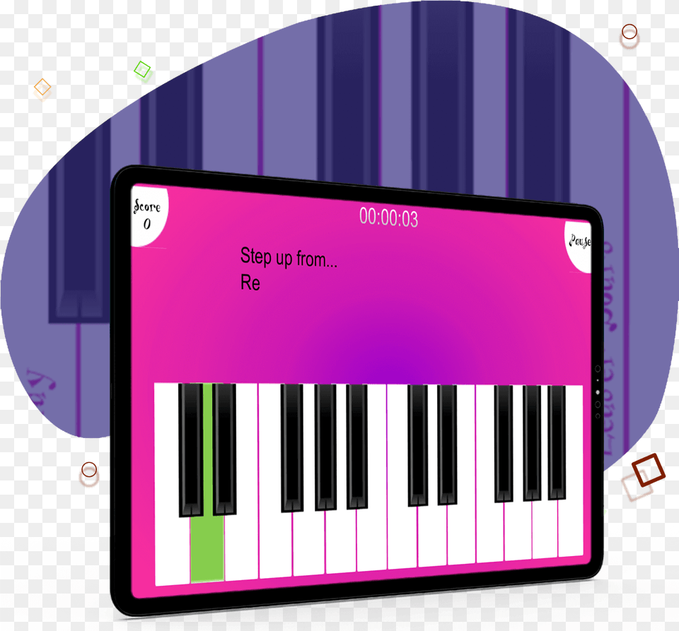 Music Maze Pro2 The Best Piano Learning App Musical Keyboard, Computer, Electronics, Tablet Computer Free Png Download