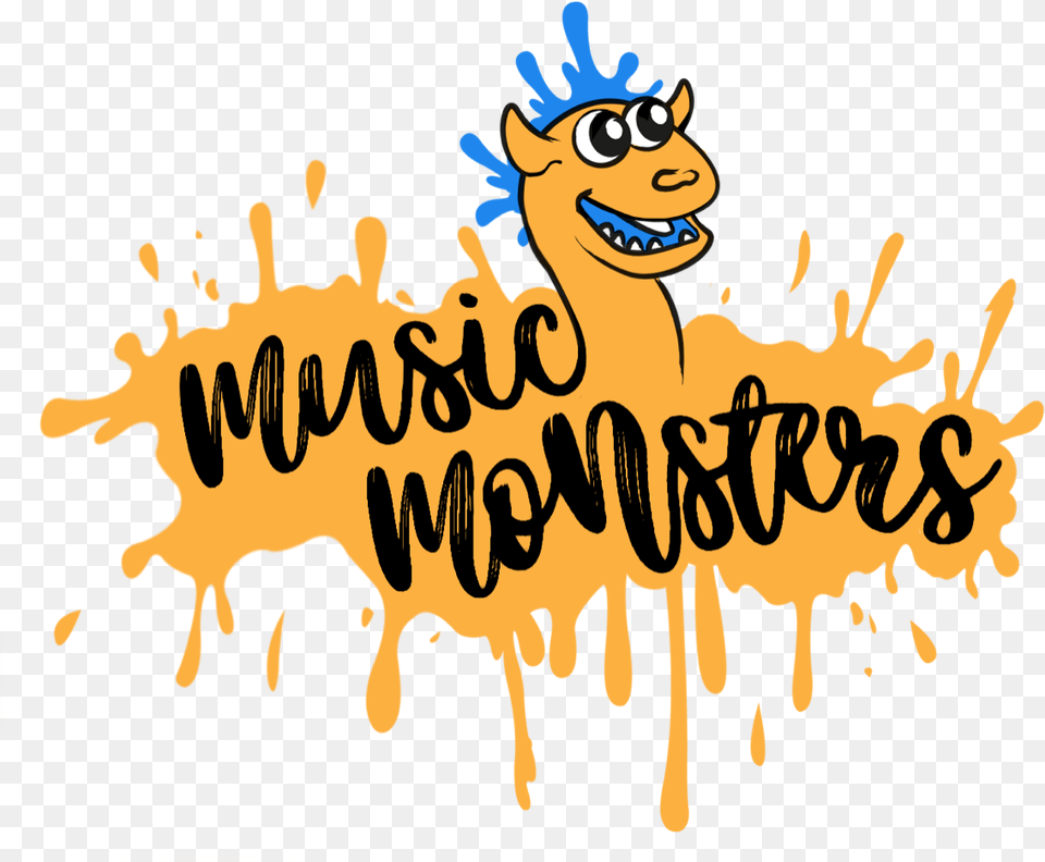 Music Monsters Happy, Text Free Png Download