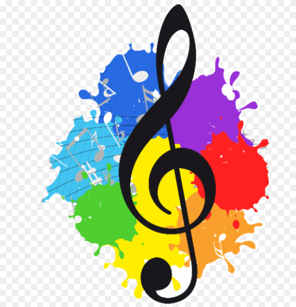 Music Musicnote Splatter Paintsplatter Splatterpaint Music, Art, Graphics, Floral Design, Pattern Free Png Download