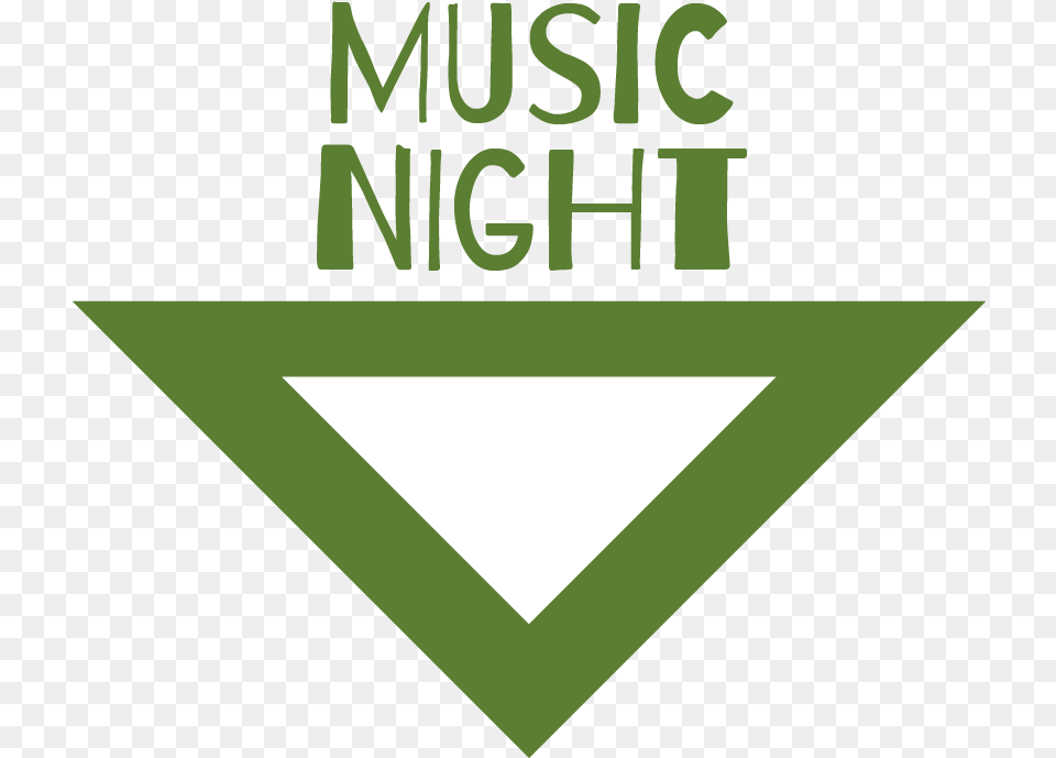 Music Night Music, Green, Triangle Png Image