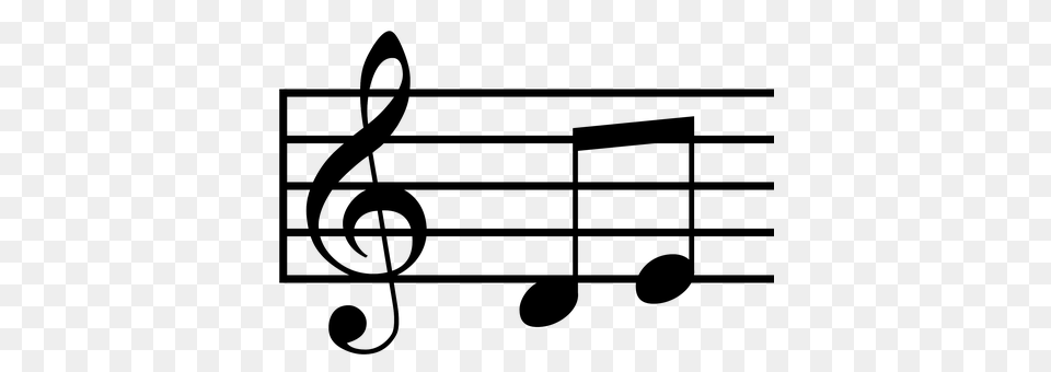 Music Note Gray Free Png Download
