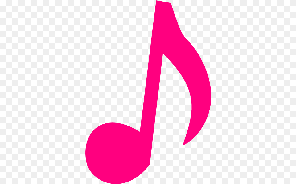 Music Note Clip Art U2013 Gclipartcom Pink Music Clipart, Symbol, Text Free Transparent Png