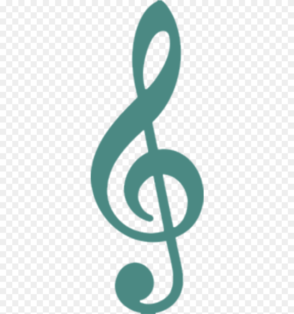 Music Note Green The Jettymarshfield Blue Treble Clef, Alphabet, Ampersand, Symbol, Text Png