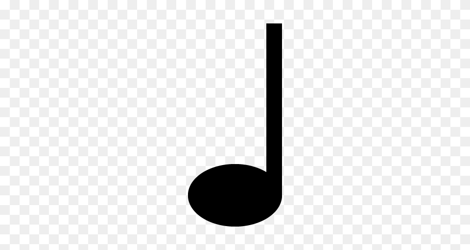 Music Note Icon, Gray Free Transparent Png