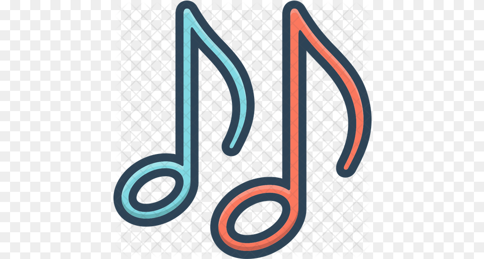 Music Note Icon Number, Light, Symbol, Text, Neon Png