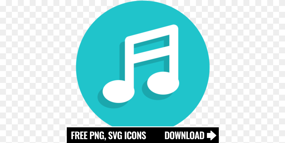 Music Note Icon Symbol Smile Icon, Disk Free Png