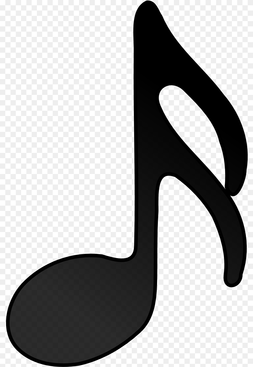 Music Note Jpg Library Download Sixteenth Note, Gray Free Transparent Png