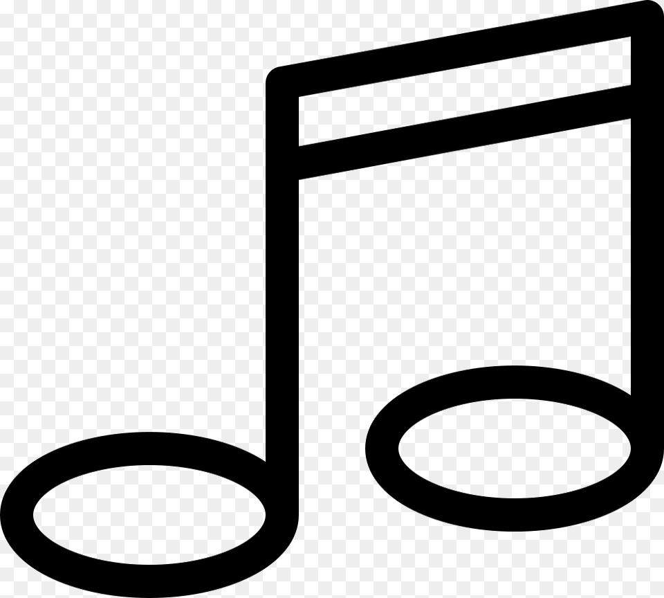 Music Note Music Icon White Vector, Text Free Transparent Png