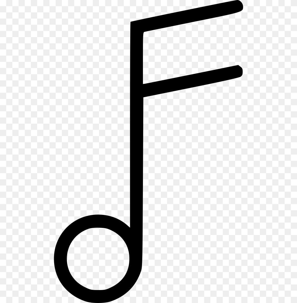 Music Note Single Music Notes, Cross, Symbol Free Png