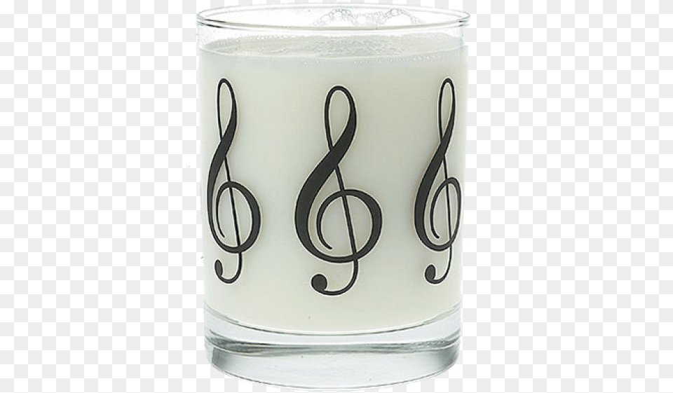 Music Note Tumbler Treble Clef, Candle, Bottle, Shaker Free Png Download