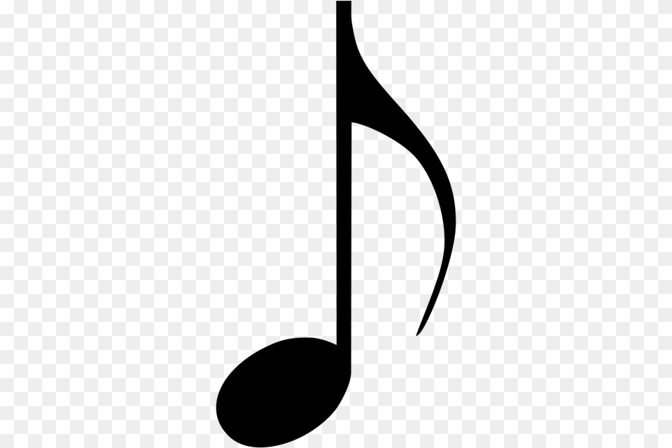 Music Notes, Gray Png Image