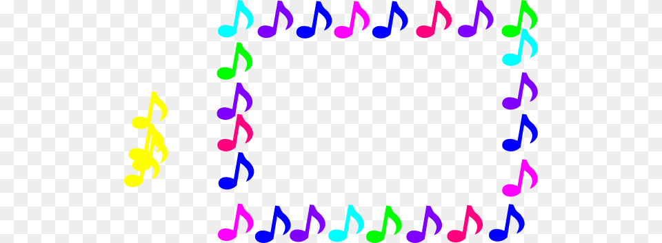 Music Notes Clipart Colourful, Paper, Text, Confetti Png Image