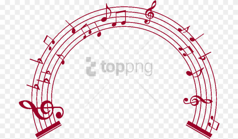 Music Notes Clipart Image Circle Musical Notes Clip Art, Gauge Png