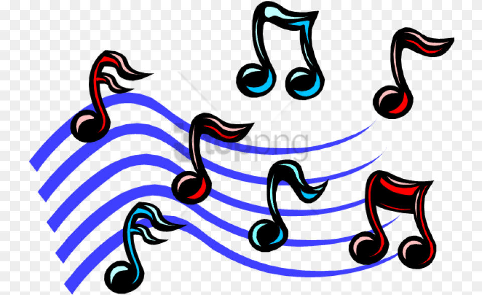 Music Notes Clipart Image With Music Note Gif, Art, Graphics, Modern Art, Baby Free Transparent Png