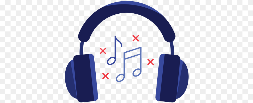 Music Notes Headphones Icon Transparent U0026 Svg Vector File Headphones Music Icon, Electronics Free Png Download