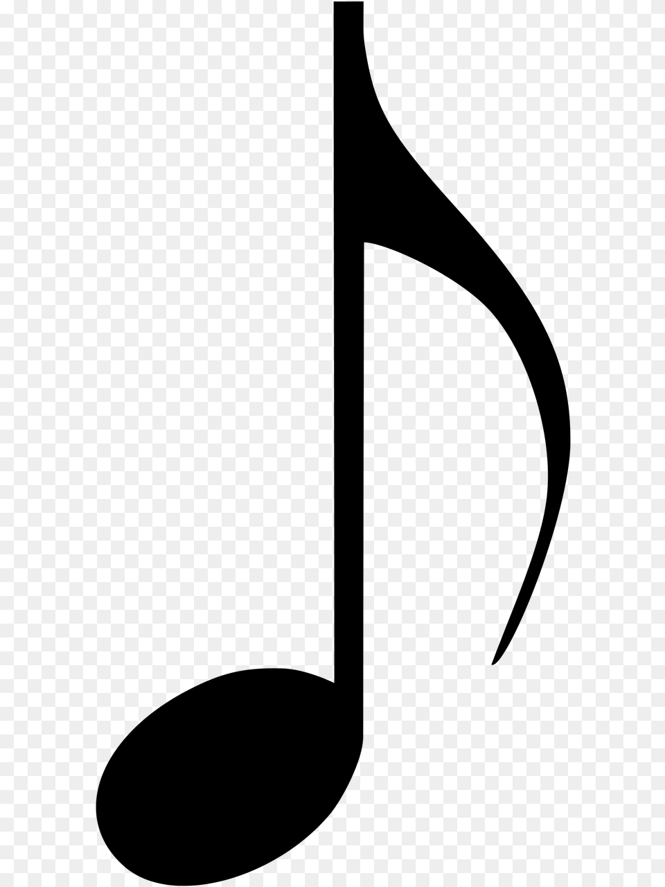 Music Notes Music Note Background, Gray Png Image